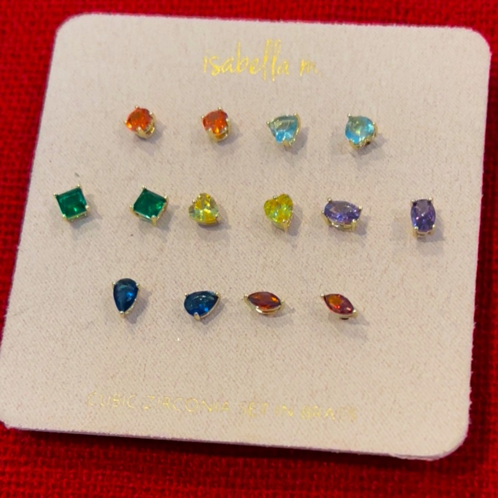 Isabella M - cubic Zirconia Earrings